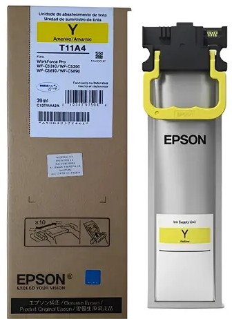 BOLSA DE TINTA YELLOW PARA WF- C5310/C5390/C5810/C5890 39ML (RENDIMIENTO ESTANDAR - 5,000 PAGINAS)