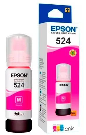 BOTELLA DE TINTA EPSON T524 MAGENTA PARA  L15150/L15160/L6490 70ML