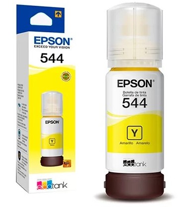 BOTELLA DE TINTA EPSON YELLOW PARA L1250, L3110, L3150, L5190, L3210, L3250, L5290, L5590, L1210, L3260, L3560 65ML