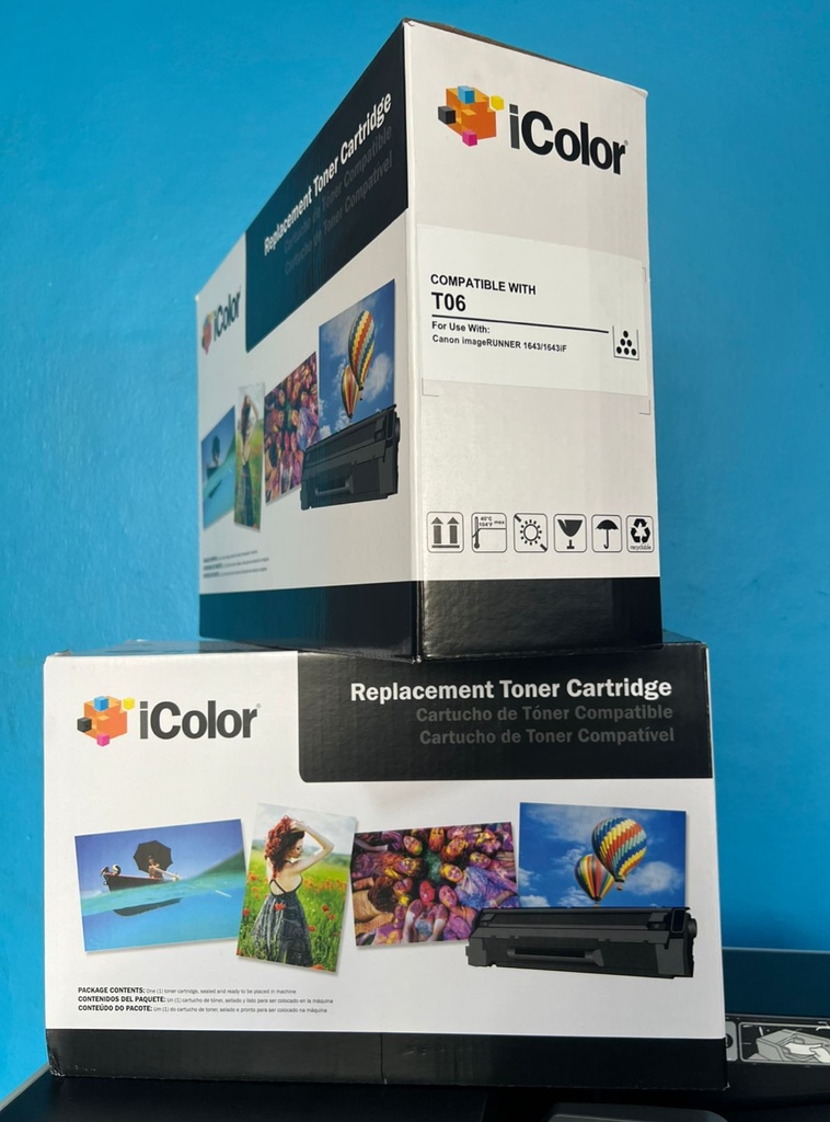 TONER ICOLOR PARA CANON IR-1643/1643iF (ALTO RENDIMIENTO)