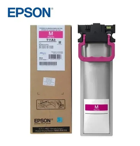 [T11A320-AL] BOLSA DE TINTA MAGENTA PARA WF-C5310/C5390/C5810/C5890 39ML (RENDIMIENTO ESTANDAR - 5,000 PAGINAS)