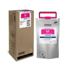 [T974320] Bolsas de Tinta Magenta Epson para WF-C869R 735.2ML (Alto rendimiento - 84,000 páginas)