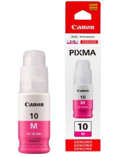 [GI-10M] BOTELLA DE TINTA CANON MAGENTA PARA PIXMA G5010/G6010 70ML