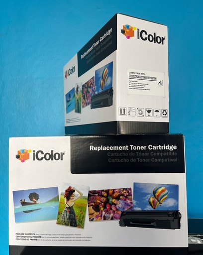 [CE505X/CF280X/C119ll/319ll/519ll/719H] TONER ICOLOR COMPATIBLE CON HP M401a/d/n/dn/dw, M425dn/dw, P2050/2055n/2055X, CANON MF6160 LBP6300dn/LBP6650dn/MF5870dn (ALTO RENDIMIENTO)